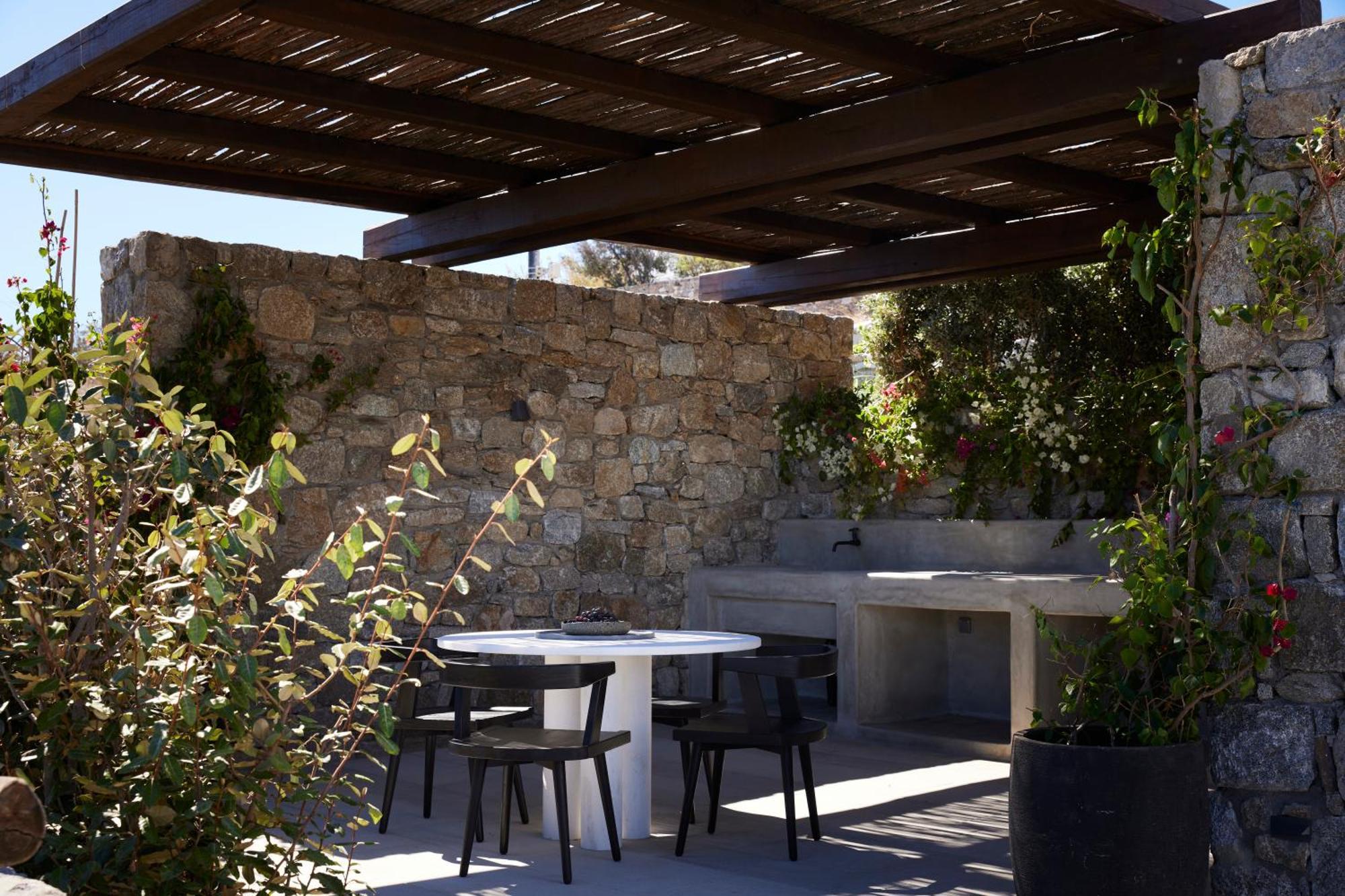 Kalesma Mykonos Hotell Ornós Eksteriør bilde