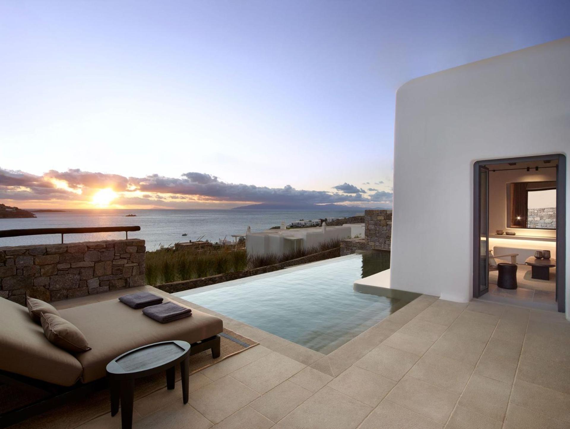 Kalesma Mykonos Hotell Ornós Rom bilde
