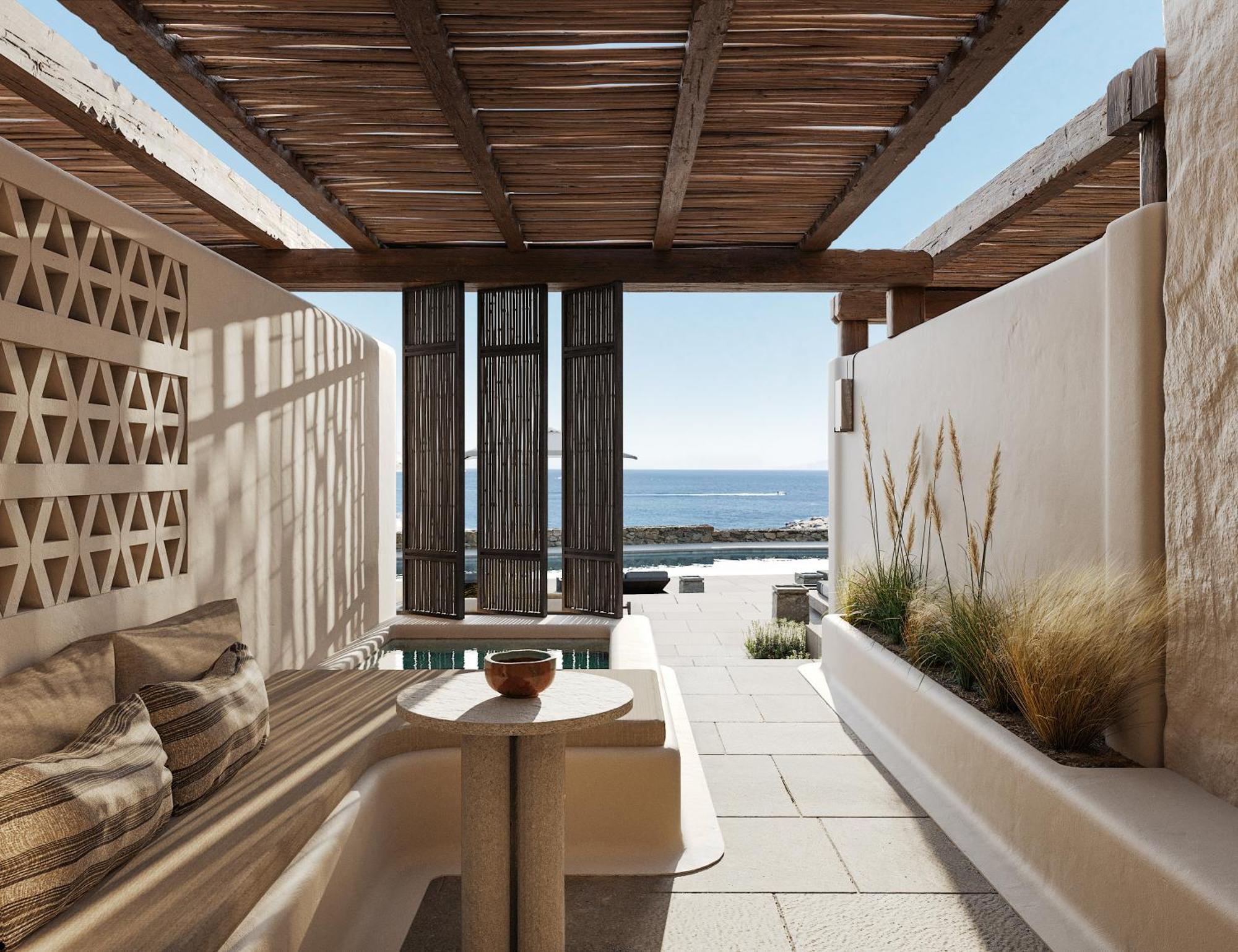 Kalesma Mykonos Hotell Ornós Rom bilde